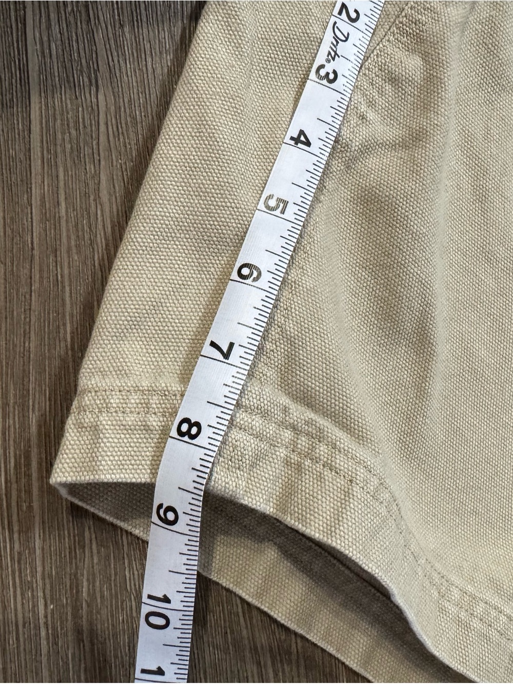 Duluth Trading Co Tan Men’s Flat Front Shorts - Picture 7 of 8